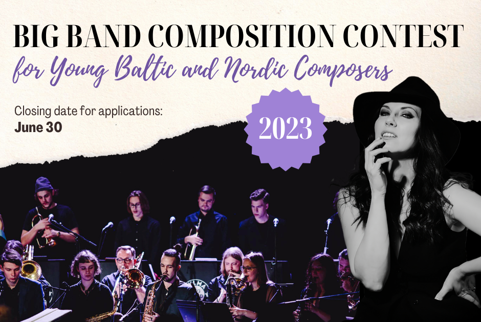 Young Baltic and Nordic composers are invited to apply for the big band composition contest
