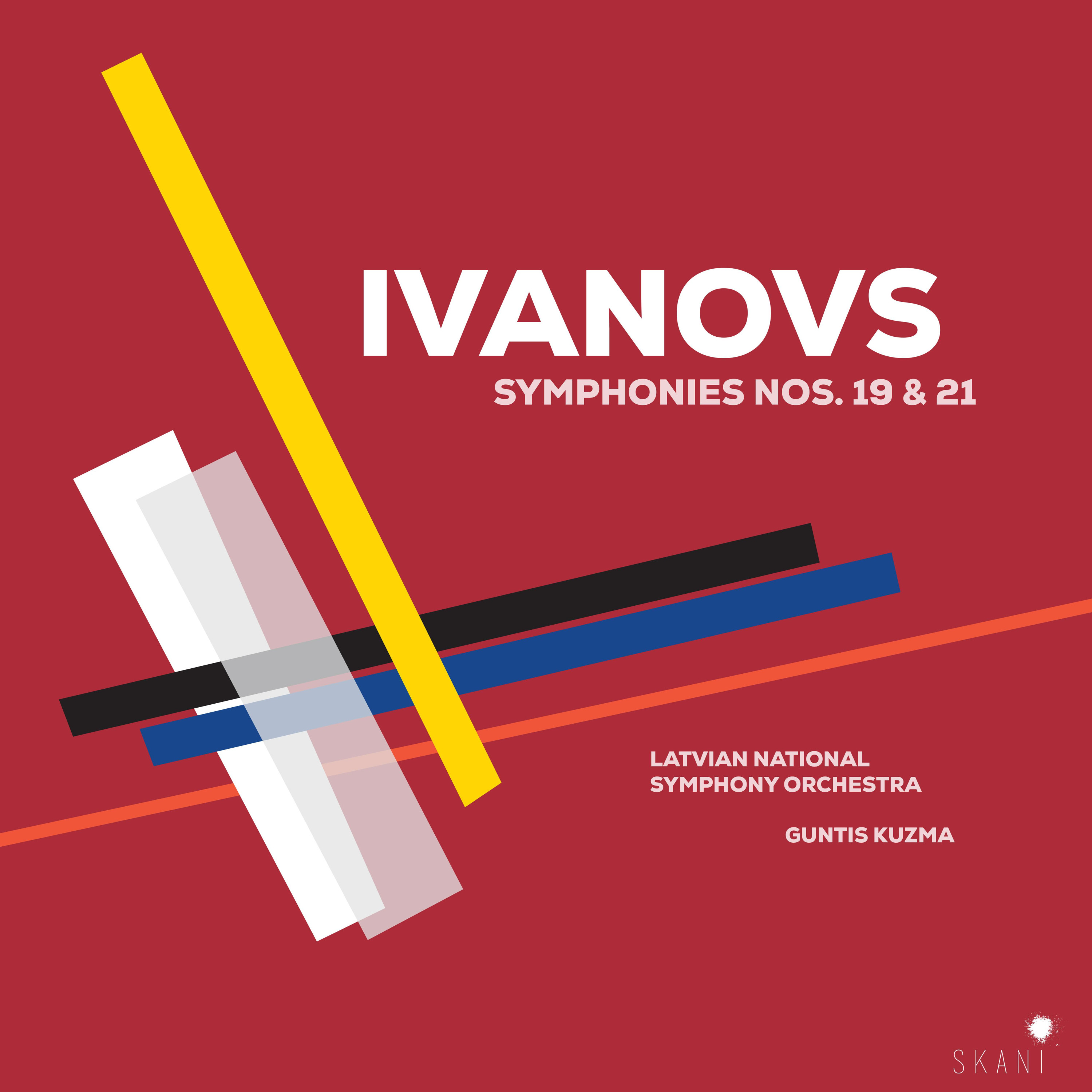 Izdevniecībā SKANI jauns albums: "Ivanovs. Simfonijas Nr. 19 un 21"